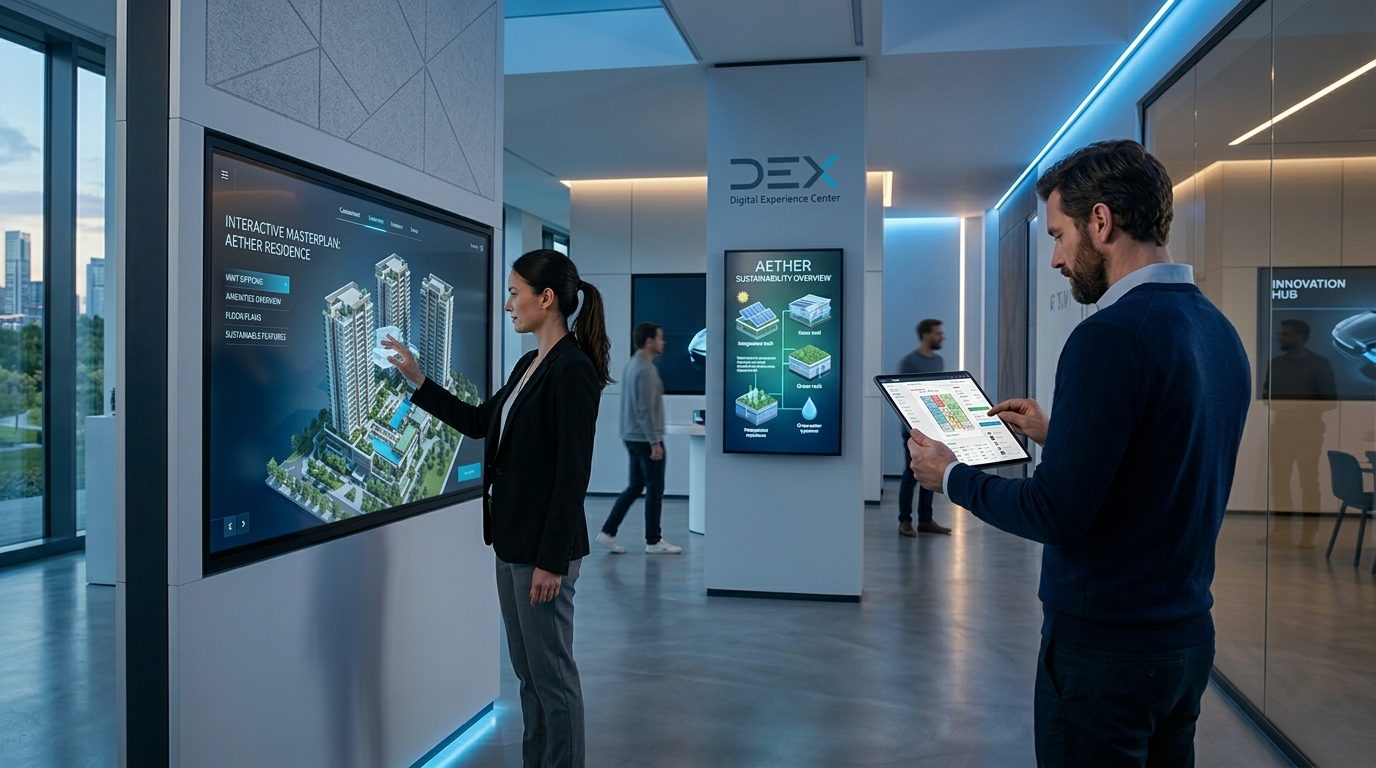 Digital Experience Center for real estate marketing
